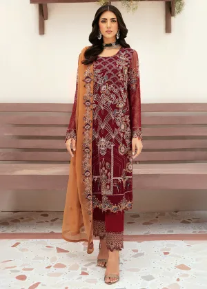 Luxury Chiffon Collection 2024 by Ramsha | F-2612