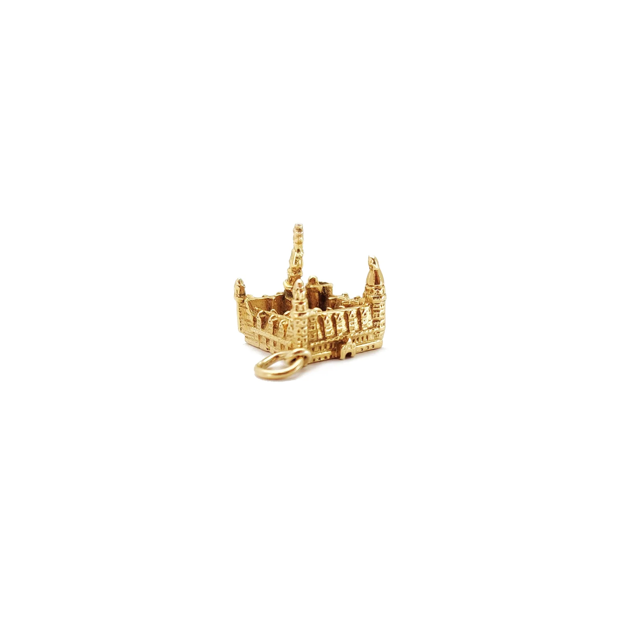 3D Frederiksborg Castle Pendant (14K)