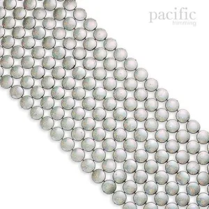 8-Row Hologram Plastic Round Trim