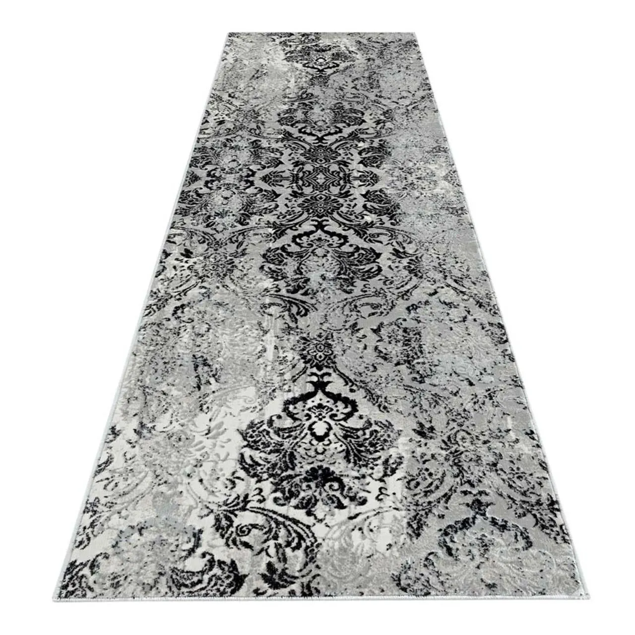 Abdera Modern Design Black Rug-4001