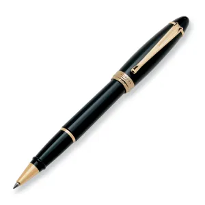 Aurora Ipsilon Resin Black Rollerball Pen