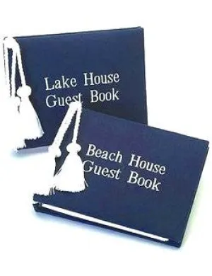 Beach House & Lake House Guest Books