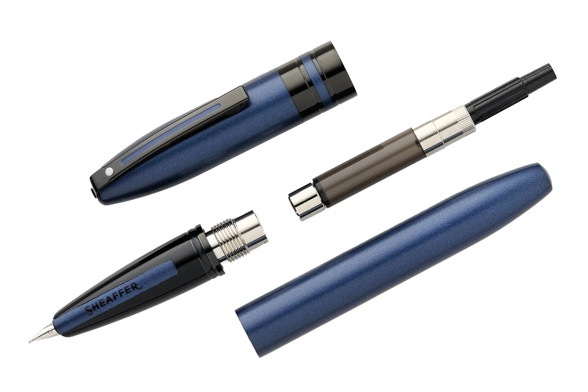 (Bottom Shelf) Sheaffer Icon Fountain Pen - Blue/Black