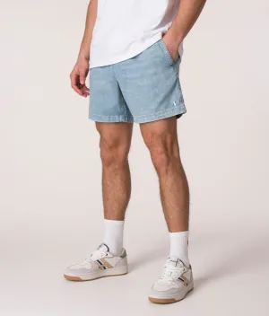 Classic Fit 6.5 Inch Polo Prepster Denim Shorts