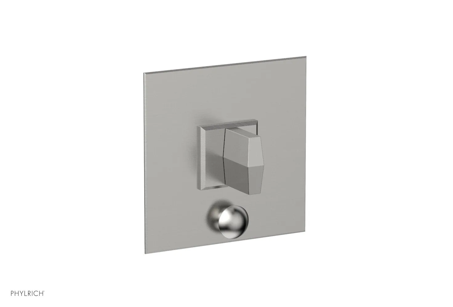 DIAMA Pressure Balance Shower Plate with Diverter and Handle Trim Set 4-561