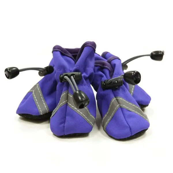 Dogo Pet Slip-ON Paws Purple Dog Shoes