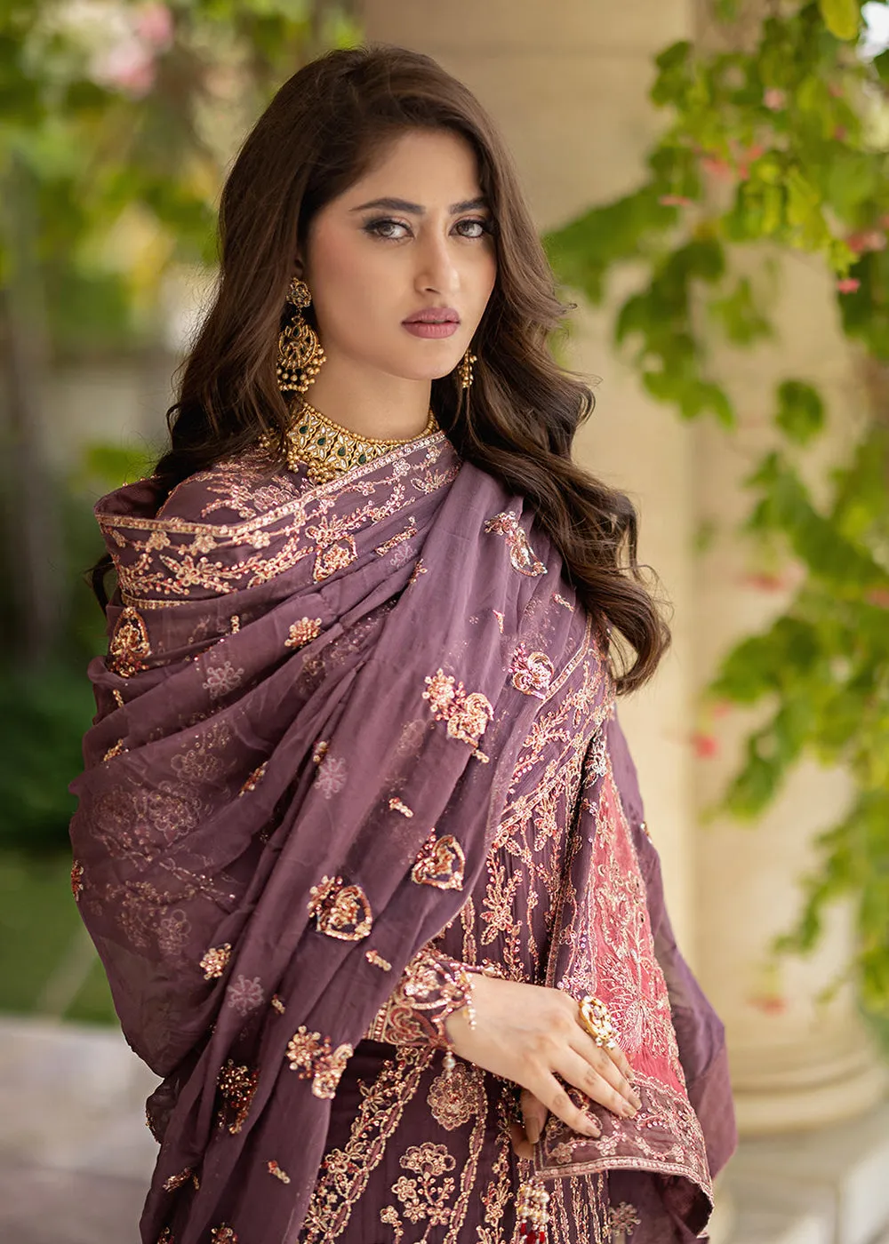 Ishq Aatish Luxury Chiffon '23 by Emaan Adeel | GULNAZ