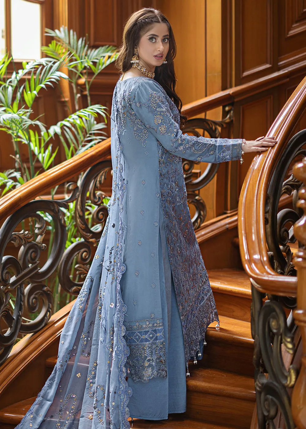 Ishq Aatish Luxury Chiffon '23 by Emaan Adeel | RUMEYSA