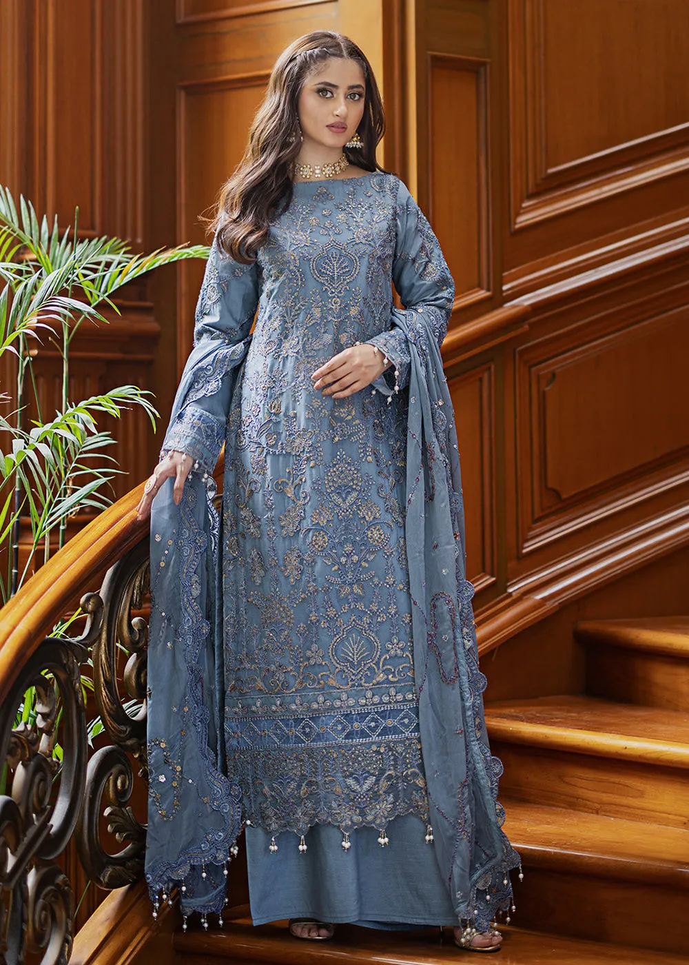 Ishq Aatish Luxury Chiffon '23 by Emaan Adeel | RUMEYSA