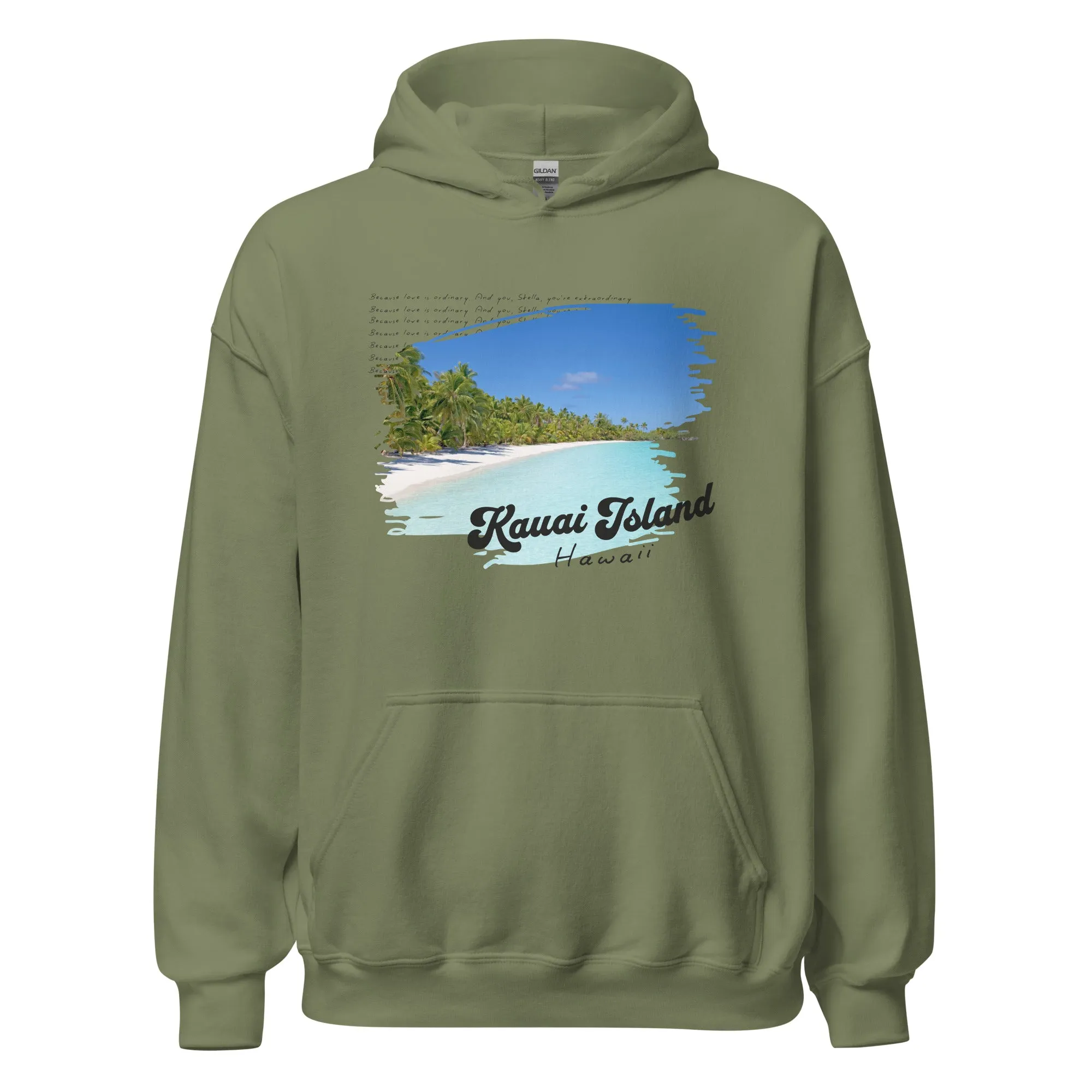 Kauai Island Stella & Christian Hoodie