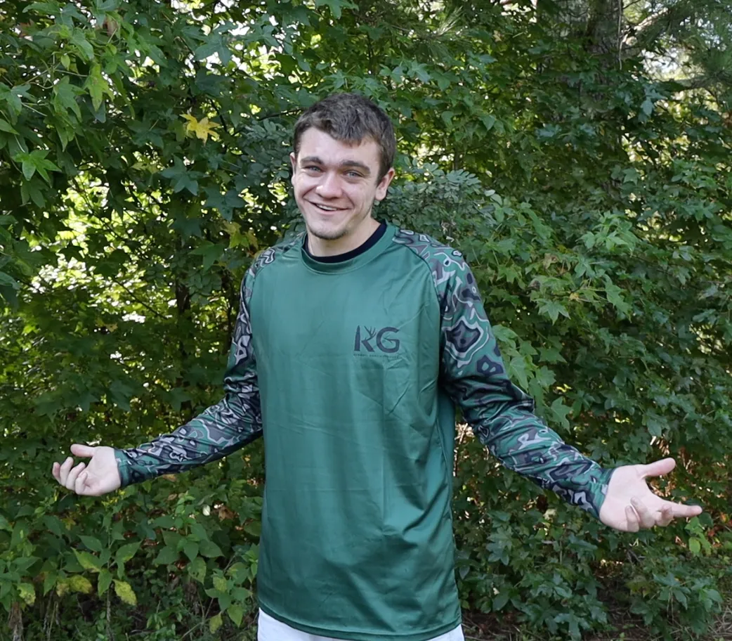 KG Long Sleeve Fishing T-Shirt on