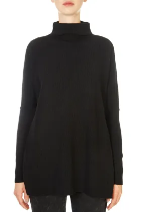 'Krisy' Black Merino Sweater