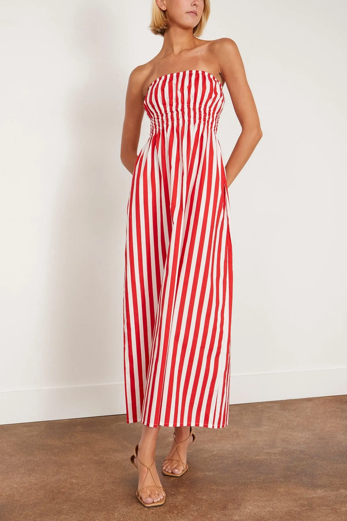 Le Bon Midi Dress in Bayou Stripe Dress