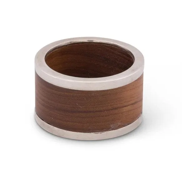 Modish Teak Napkin Rings