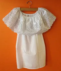 Peasant Blouse with openwork design