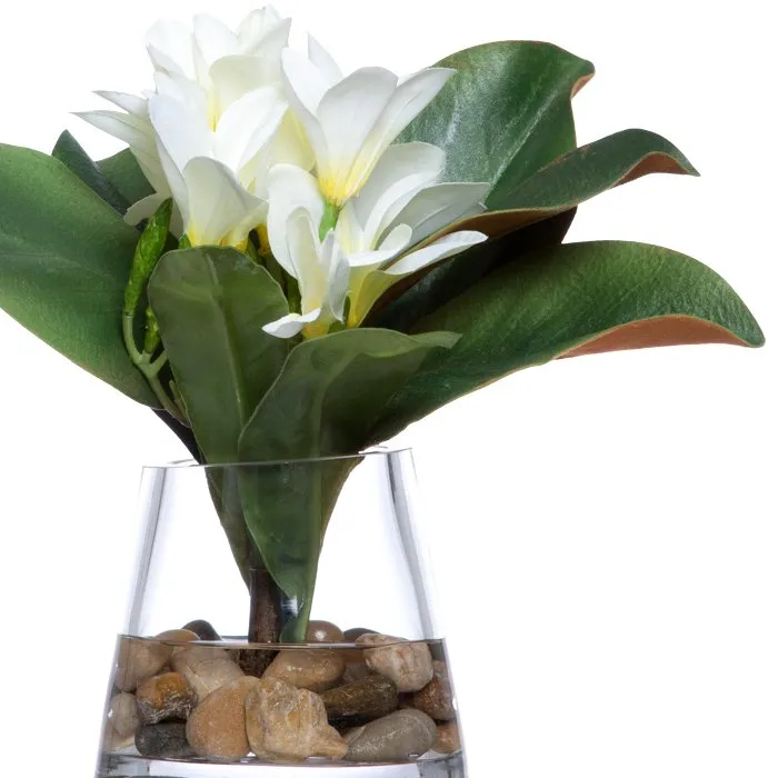 Plumeria Bloom Stateroom Bouquet Yacht Silks Arrangement