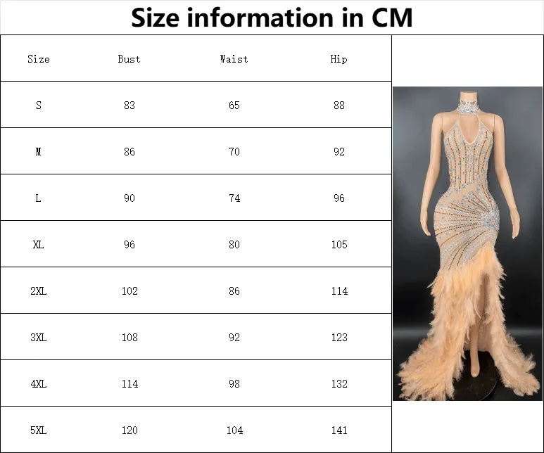 PU-1 High Quality Women's Long Sleeved Rhinestone Dress Luxury Feather Multi-Color Long Dresses