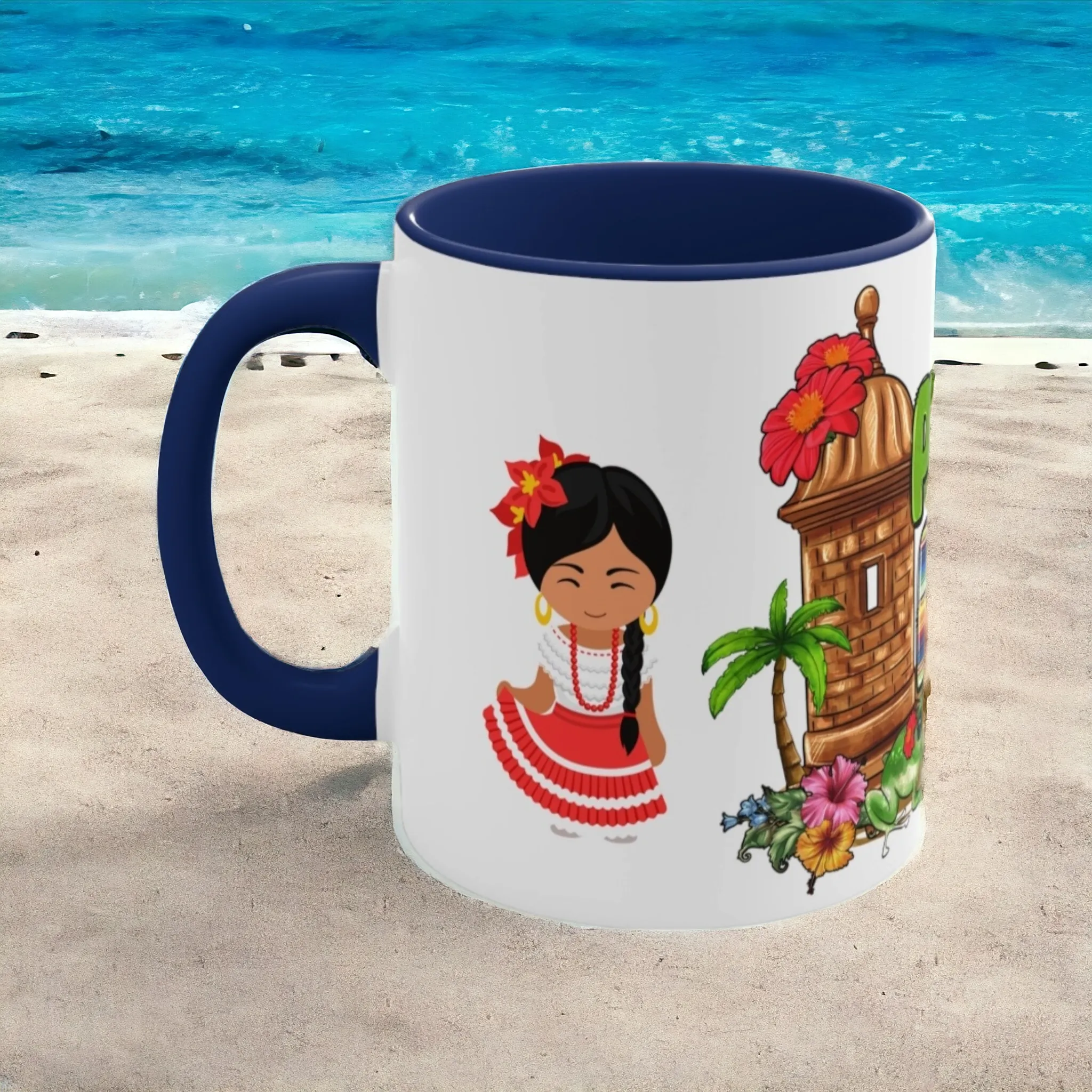 PUERTO RICO JIBARITOS Mug Coffee Cup - Mugscity