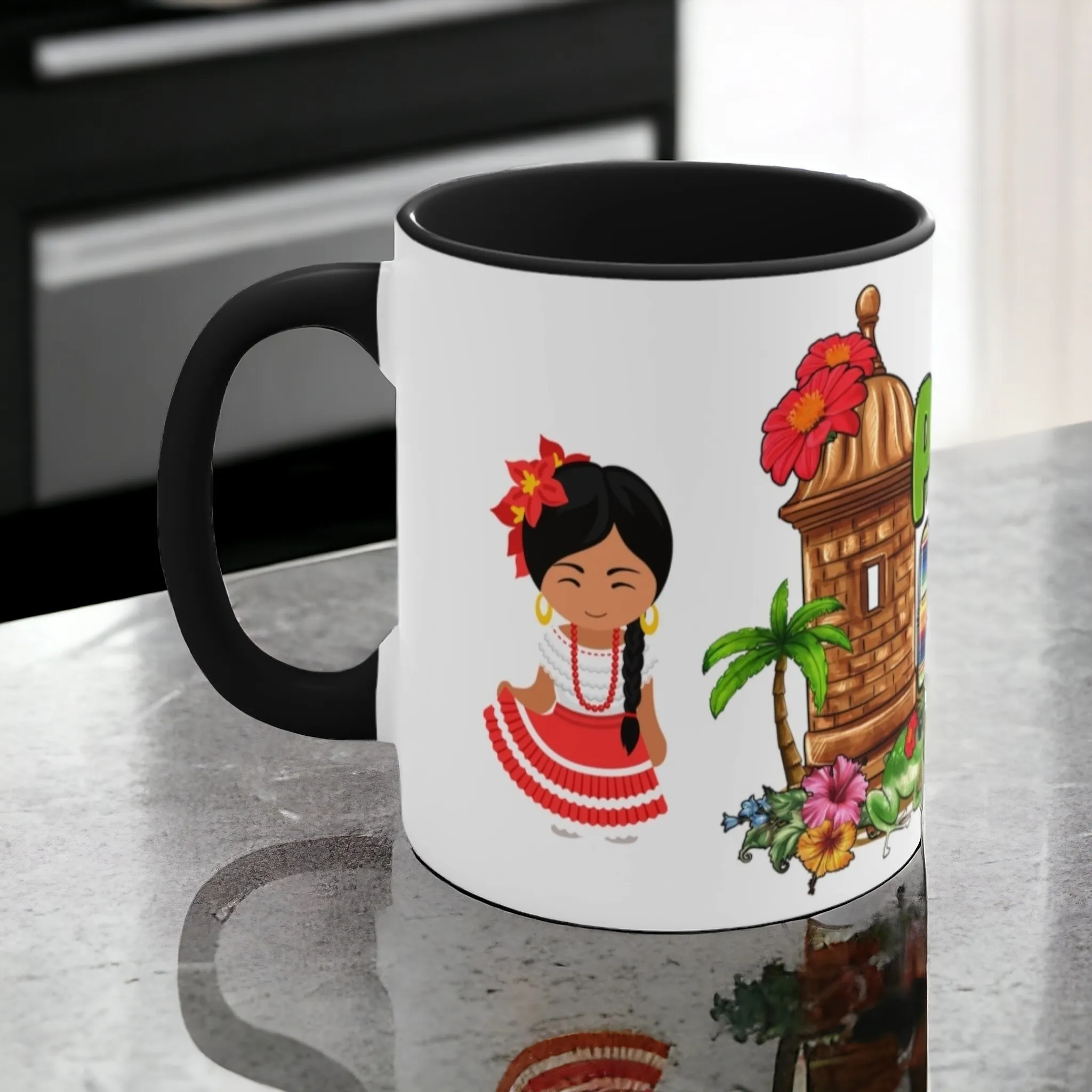 PUERTO RICO JIBARITOS Mug Coffee Cup - Mugscity