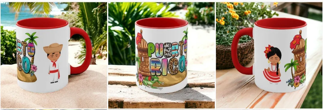 PUERTO RICO JIBARITOS Mug Coffee Cup - Mugscity