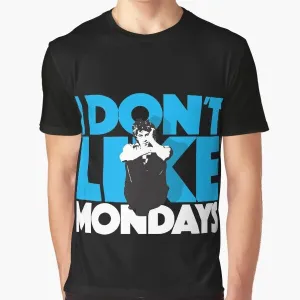 "I Don't Like Mondays" Vintage 80s New Wave T-Shirt