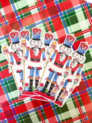 Red Nutcracker Die Cut Accents