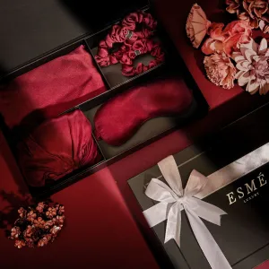 Silk Gift Set- Maroon