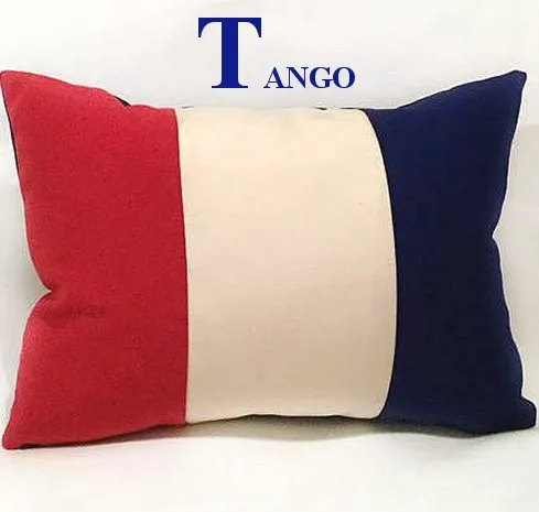 Sunbrella® Outdoor Nautical Code Flag Pillows