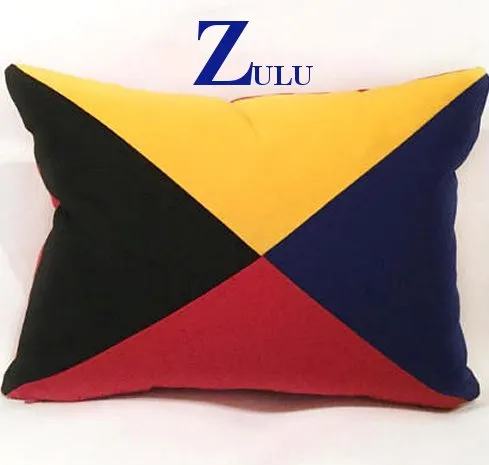 Sunbrella® Outdoor Nautical Code Flag Pillows