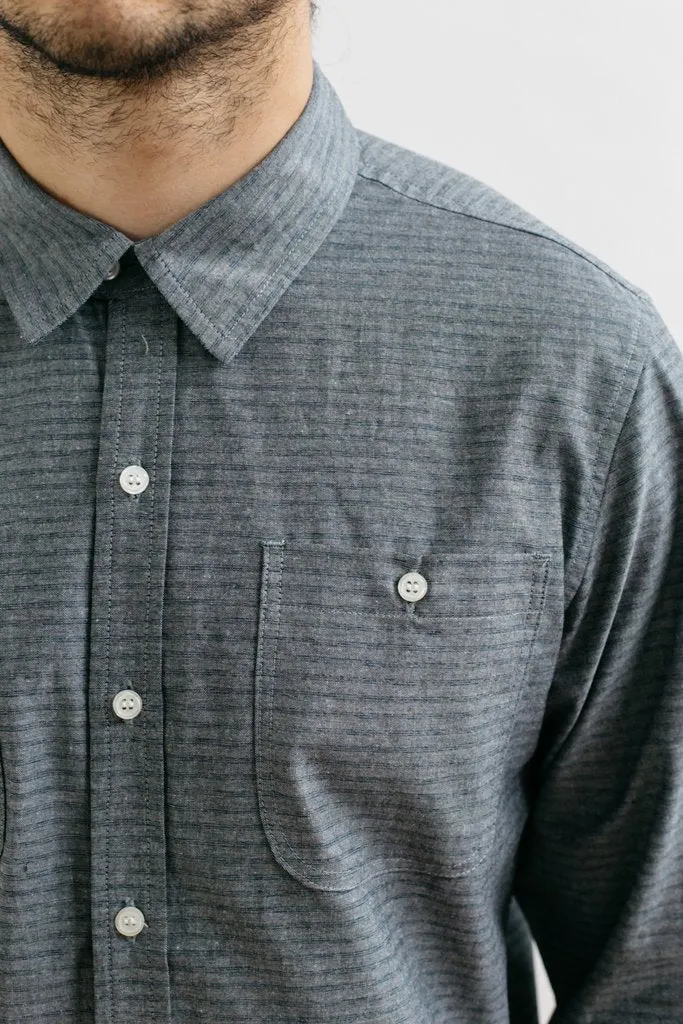 Winslow Tonal Chambray Stripe