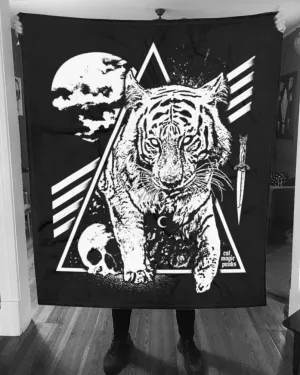 YEAR OF THE TIGER Throw Blanket